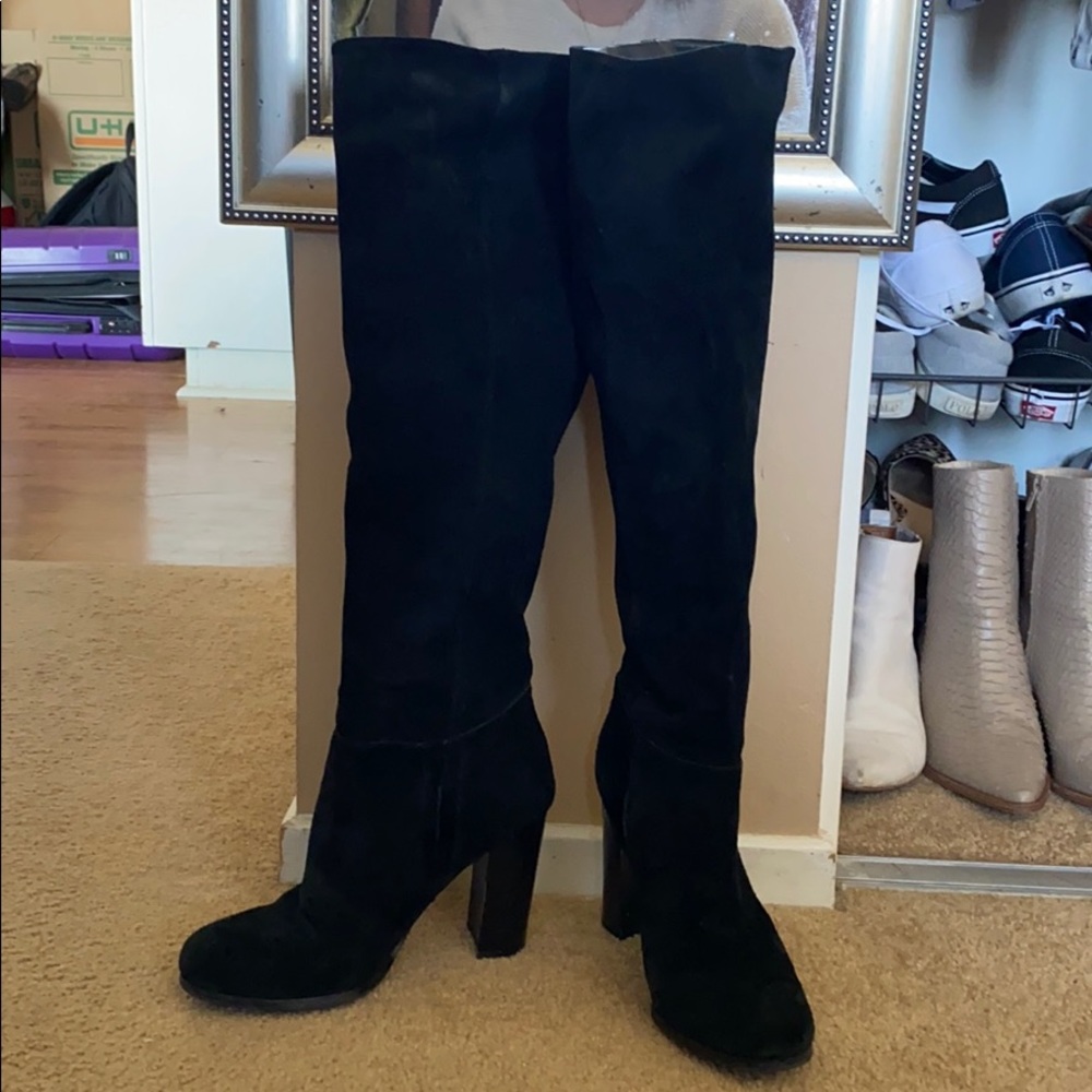 Sam Edelman Black Knee High Boots